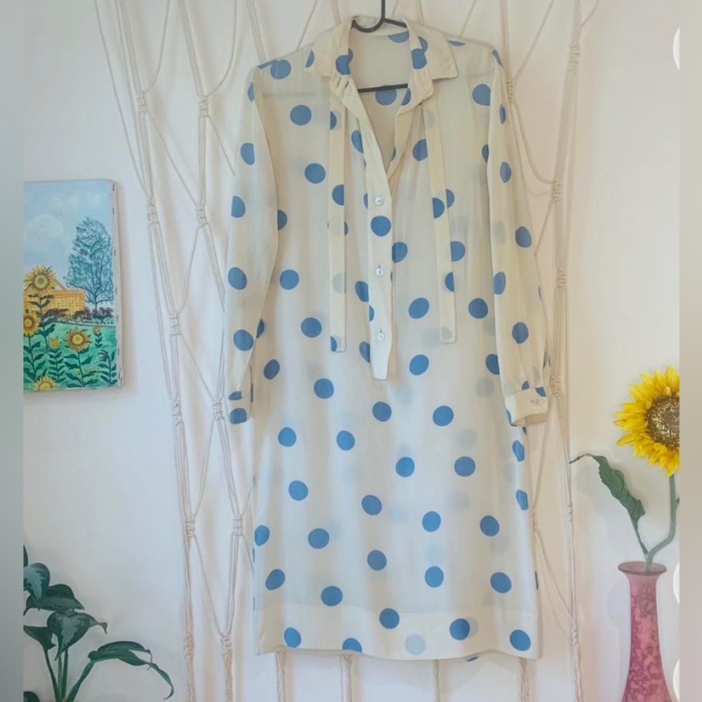 Luxury vintage Designer long sleeve T shirt dress